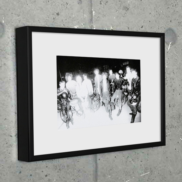 額装済マット作品/森山 大道/Untitled Tokyo 1970