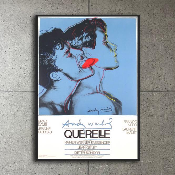 特別額装品/Querelle Blue（アンディ ウォーホル）