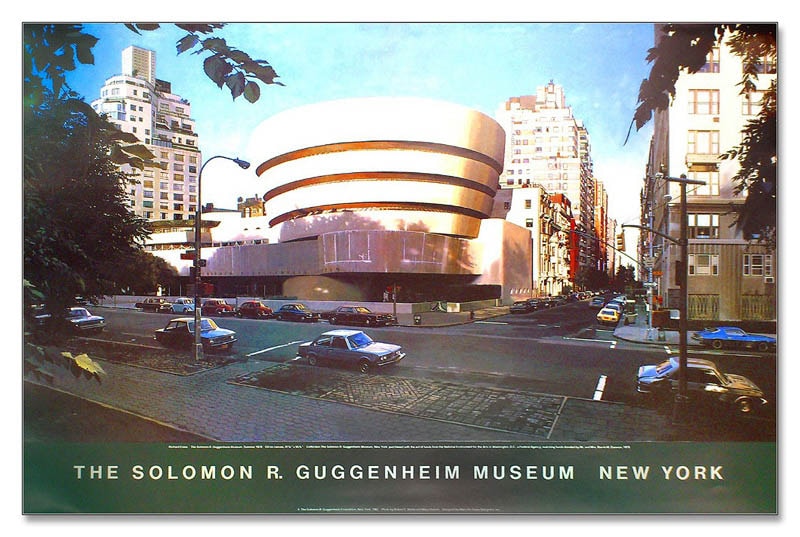 The Solomon R グッケンハイム美術館 NY（リチャード エステス）