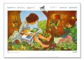 The forest library（クロード ポンティ）|ポスター