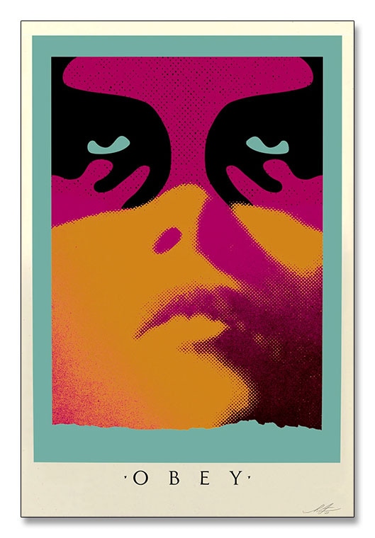 Shadowplay Shepard Fairey 手書きサイン入り（オベイ）