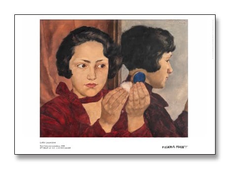 Russian girl with powder box（ロッテ レーザースタイン）
