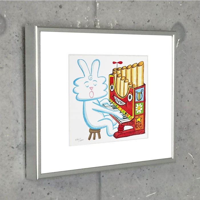 限定マット額装品/Thunder Bunny Plays and Sings 5664　（ロドニー グリーンブラット）　限定600枚