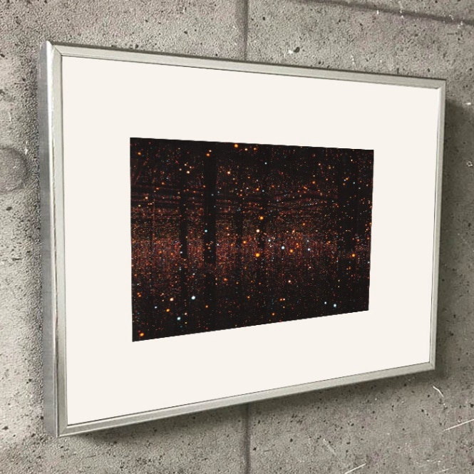 限定マット額装品/草間彌生　/ Infinity Mirror Room (Red)（クサマヤヨイ）