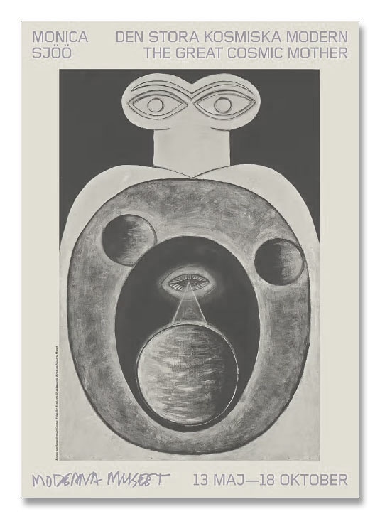 アートポスター/Cosmos Within Her Womb/モニカ・シュー Monica Sjöö (1938-2005), Kosmos Inim Hennes Livmoderl Cosmos