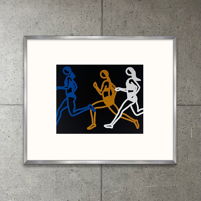 限定マット額装品/Julian Opie【Marathon Women 2025.09.11】（ジュリアン・オピー）