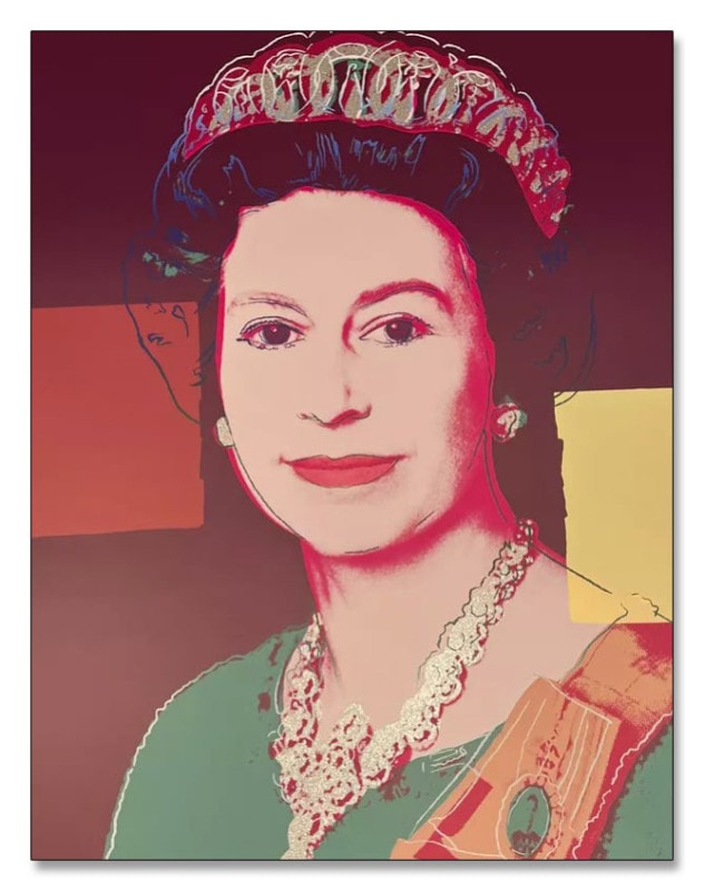 Sunday B Morning Queen Elizabeth II  限定3500枚　証明書付（アンディ ウォーホル）