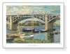 Bridge at Argenteuil（クロード モネ）|ポスター