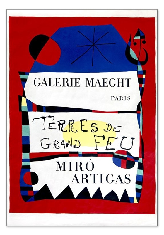 Terres de grand feu（ジョアン ミロ）