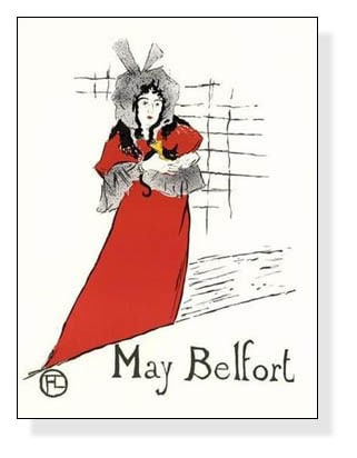 May Belfort（アンリ ド トゥールーズ ロートレック）