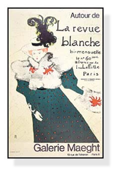 REVUE BLANCHE P.F.（アンリ ド トゥールーズ ロートレック）