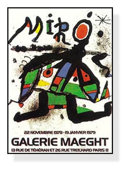 OEUVRES RECENTES 1983（ジョアン ミロ）