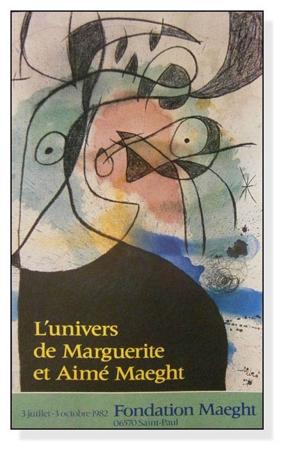 Unicers De M Eta Maeght（ジョアン ミロ）