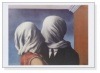 恋人たち (Lovers)（ルネ マグリット）【f】|ポスター