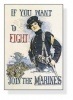 If You Want to Fight!（ハワード クリスティー）|ポスター
