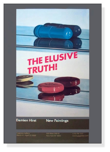 The Elusive Truth Two Pills 限定1000枚（ダミアン ハースト）
