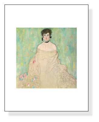 アマーリエ ツッカーカンドルの肖像(unfinished)、 1917-1918（グスタフ クリムト）