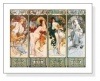 四季　Les Saisons（アルフォンス ミュシャ）|ポスター