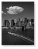 White Cloud Over Brooklyn Bridge（アンリ シルバーマン）|ポスター