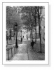 Escaliers a Montmartre、 Paris（アンリ シルバーマン）|ポスター
