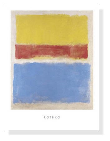 Untitled (Yellow Red and Blue)（マーク ロスコ）