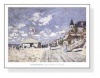 Sur les planches de Trouville（クロード モネ）|ポスター