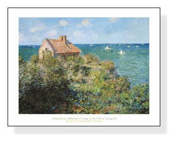 Chemin dans les bles a Pourville 1882（クロード モネ