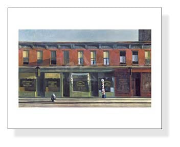 日曜の早朝 1930（エドワード ホッパー） ポスター販売のアズ