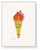 Ice Cream Dessert c. 1959 (red and pink)（アンディ ウォーホル）|ポスター
