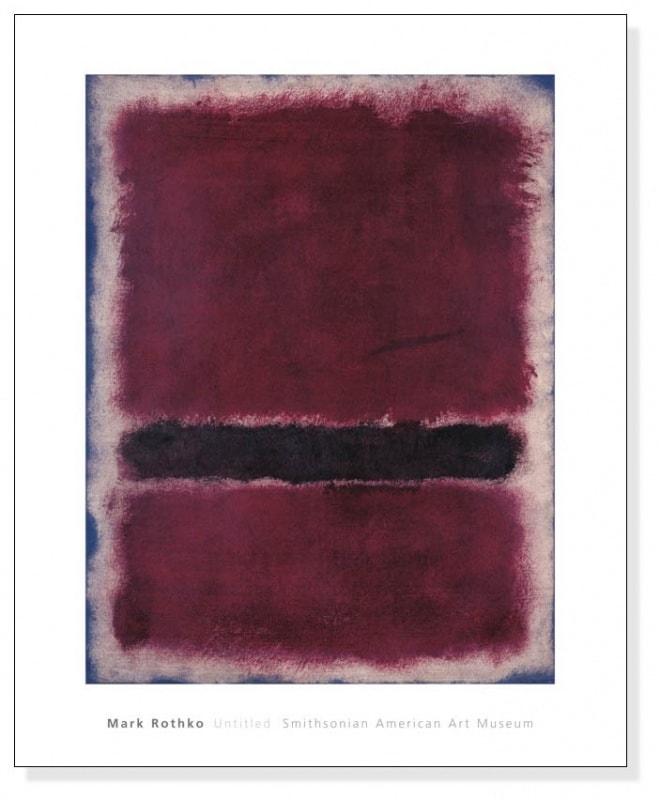 Untitled 1963（マーク ロスコ）
