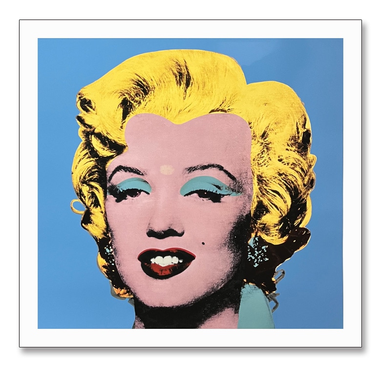 マリリンモンロー 1964　Shot Blue (giclee)（アンディ ウォーホル）