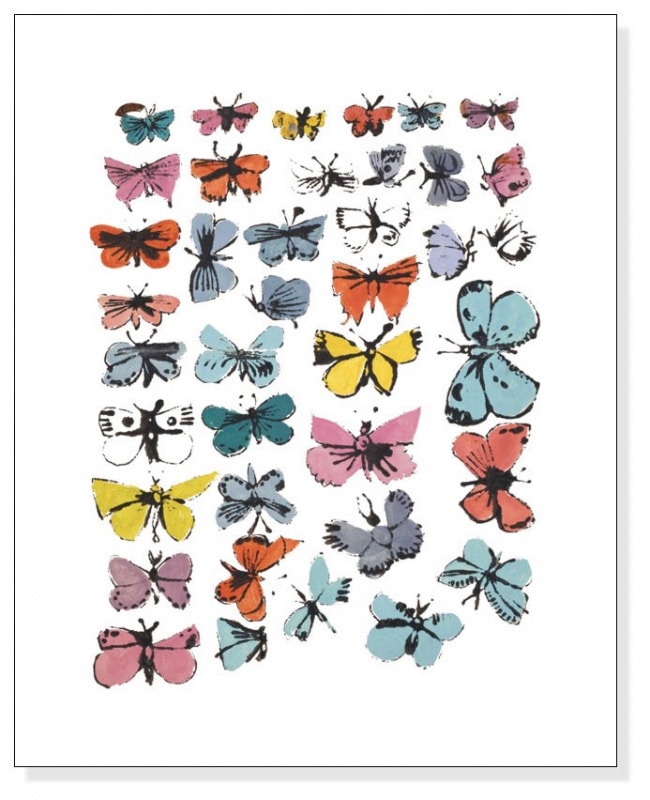 Butterflies 1955（アンディ ウォーホル）