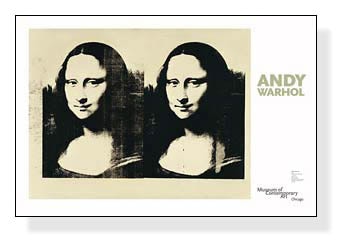 MonaLisa 　シカゴ美術館リミテッド500枚（アンディ ウォーホル）