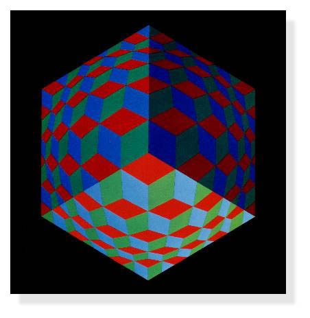 Square From Progression 2　1973年（ヴィクトル ヴァザルリ）