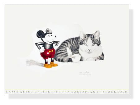 Mickey Mouse and Cat（ラッセ アバーグ）