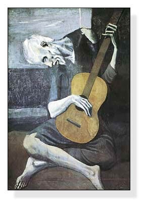 The Old Guitarist（パブロ ピカソ）