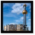 District Heating Plant Spittelau（フンデルトヴァッサー）|ポスター
