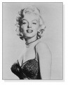 マリリンモンロー ブラック/ホワイトポートレート（フォトグラフ）|ポスター