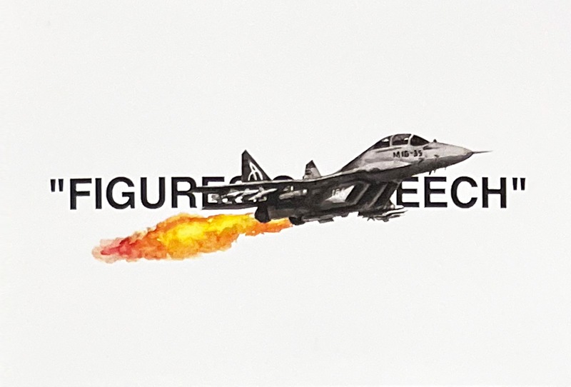 限定マット額装品/Virgil Abloh Speech10 限定マット額装品/Virgil Abloh Figures of Speech10