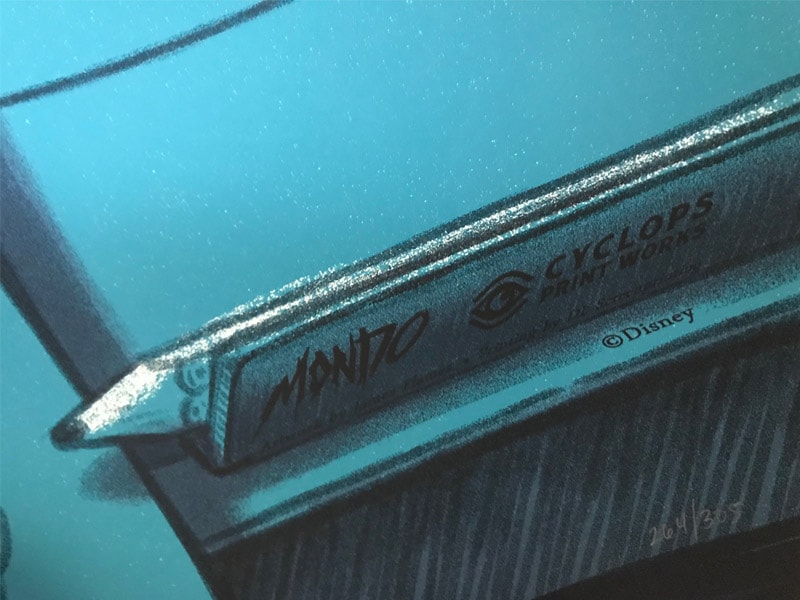 Mondo Snow White 白雪姫 Cyclops Print 限定305枚 手書きナンバリング 