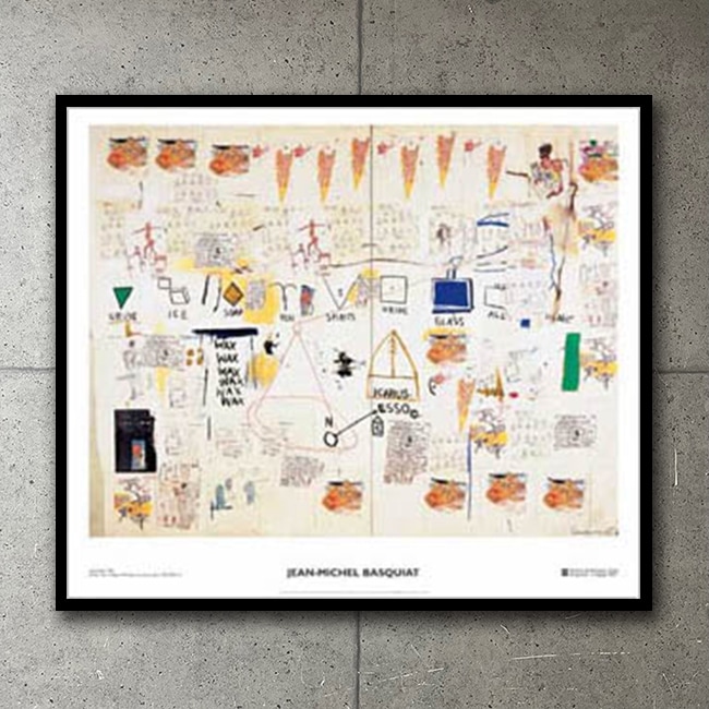 Icarus Esso 1986（ジャン ミシェル バスキア） ポスター販売のアズ