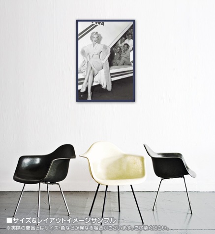 額装品/マリリンモンローインエアポート/サム シュルマン/ポスター/インテリア マリリンモンロー イン エアポート（サム シュルマン） ポスター販売の