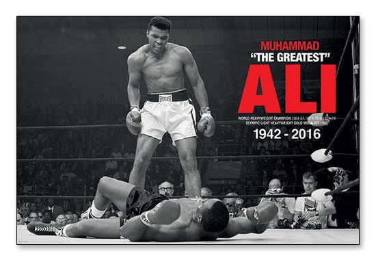 モハメドアリ vs ソニーリストン　大型 ポスター モハメド・アリ対ソニー・リストン/モハメド アリ/ポスター