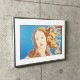 特別額装マット作品/アートポスター/Details of Renaissance Paintings (blue)（アンディ ウォーホル）