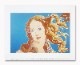 特別額装マット作品/アートポスター/Details of Renaissance Paintings (blue)（アンディ ウォーホル）