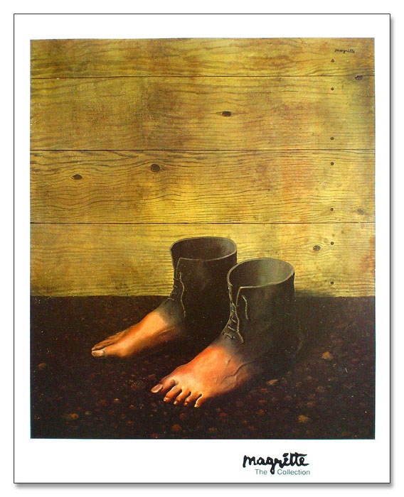 ルネ・マグリット、赤いモデル、希少な画集より、新品高級額・額装付 ルネ・マグリット、赤いモデル、希少な画集より、新品高級額