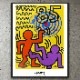 額装済/Untitled September 26 1984年（キース ヘリング）