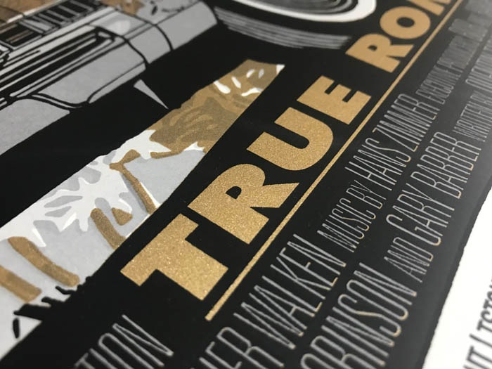 Grey Matter Art トゥルーロマンス Gold  限定300枚　手書きナンバリング入り（タイラー スタウト）