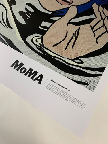 溺れる少女（ロイ リキテンスタイン） ポスター販売のアズポスター