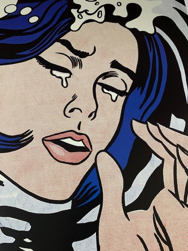 溺れる少女（ロイ リキテンスタイン） ポスター販売のアズポスター